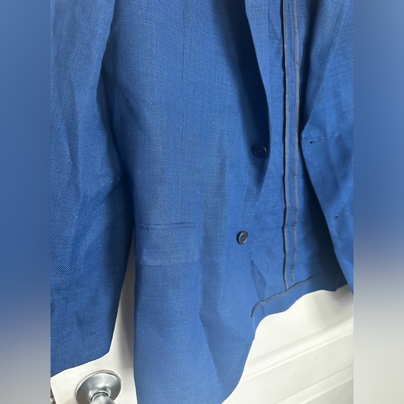 Tommy Hilfiger Men’s Blue Blazer Sport Coat - Picture 4 of 14